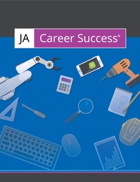 JA Career Success cover with illustrations of tools
