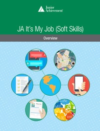 JA It's My Job cover with images representing communication at work