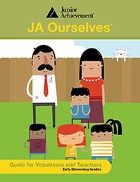 Ja Ourselves cover with illustration of family members in front of a fence