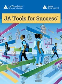 JA Tools for Success instructional cover featuring students following arrow icons